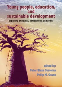cover image 'Young people, education and sustainable development'