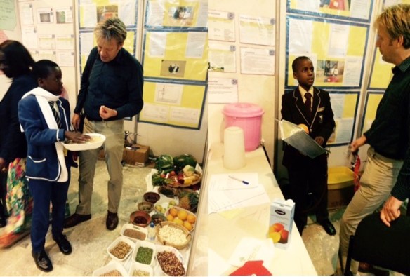 On the left: Ziyanda Moyo, Form 1 (first form in secondary school education, immediately after completing Grade 7); Pumula High School. On the right: Muziwandile Moyo, Grade 7, Senzangakhona Primary School